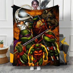 Couverture Tortue Ninja – Ultra Polyvalente & Douce
