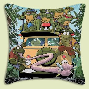 Oreiller Tortue Ninja - Rêves pizza
