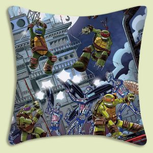 Oreiller Tortue Ninja - Protection douce