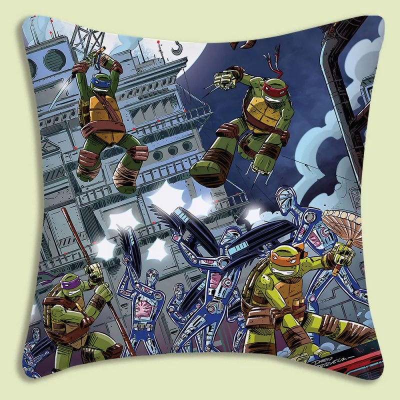 Oreiller Tortue Ninja - Protection douce