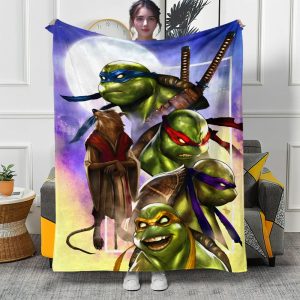 Couverture Douce Tortue Ninja - 4 Saisons Confortable
