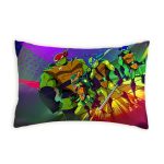 Oreiller Tortues Ninja Geek XL - 60x40cm pour Câlins