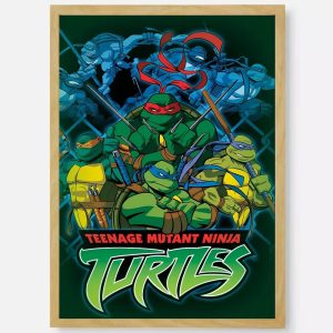 Sticker Murale TMNT - Facile à Poser