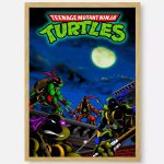 Affiche Tortues Ninja - Format 40x50cm