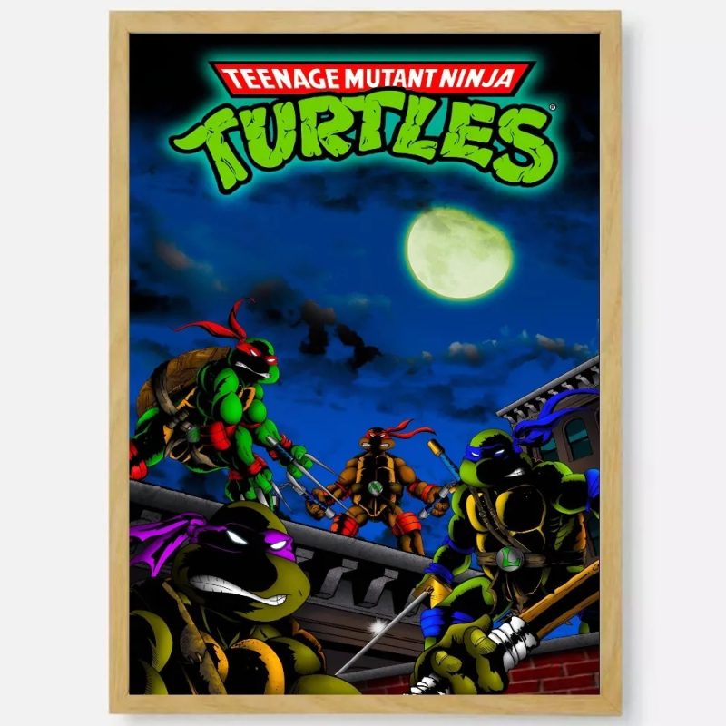 Affiche Tortues Ninja - Format 40x50cm