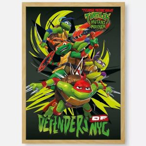 Déco Salon Moderne - Poster Tortue Ninja