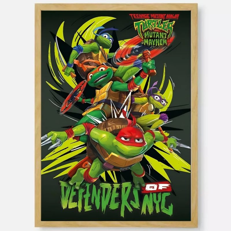 Déco Salon Moderne - Poster Tortue Ninja