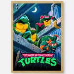 Poster Geek TMNT - Design Moderne