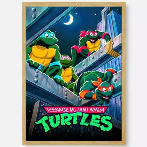 Poster Geek TMNT - Design Moderne
