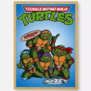 Sticker Murale Géant Tortue Ninja