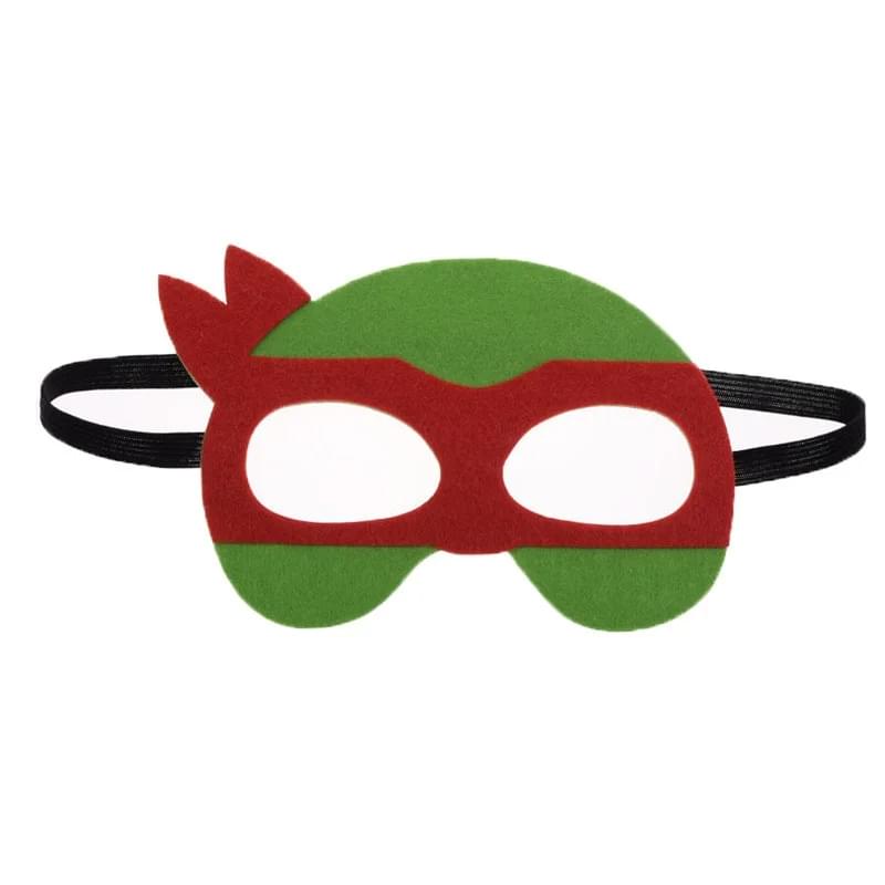 Masque Tortue Ninja Raphael Rouge – Accessoire de Cosplay et Fête
