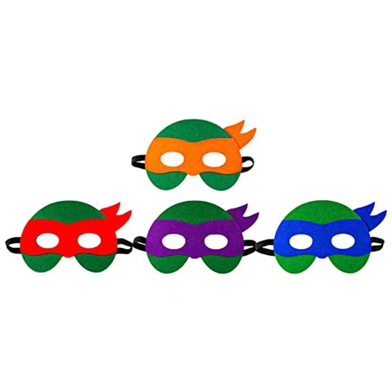 Masque Tortue Ninja Donatello Violet – Accessoire de Cosplay et Fête – Image 3