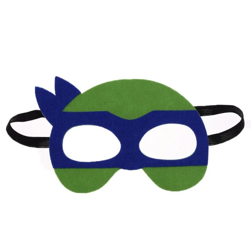 Masque Tortue Ninja Leonardo Bleu – Accessoire de Cosplay et Fête