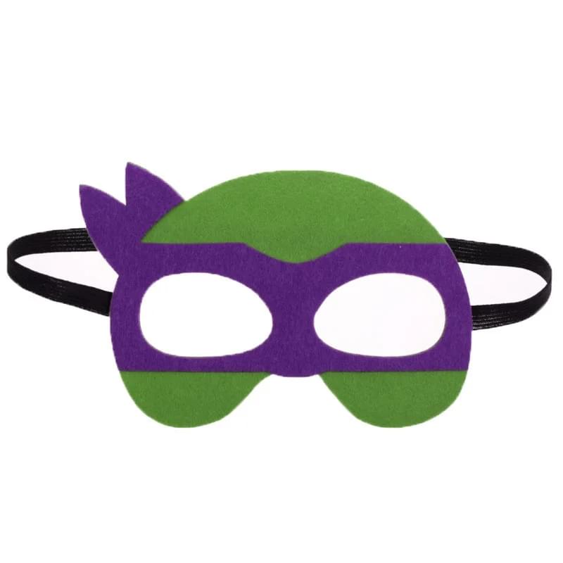 Masque Tortue Ninja Donatello Violet – Accessoire de Cosplay et Fête