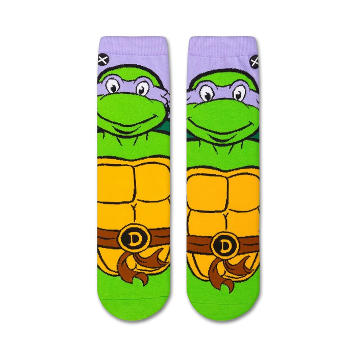 Chaussettes Tortue Ninja Donatello - Confort et Style pour Fans – Image 2
