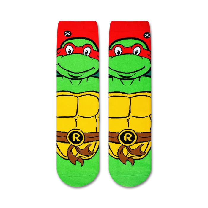 Chaussettes Tortue Ninja Raphael - Confort et Style pour Fans – Image 2