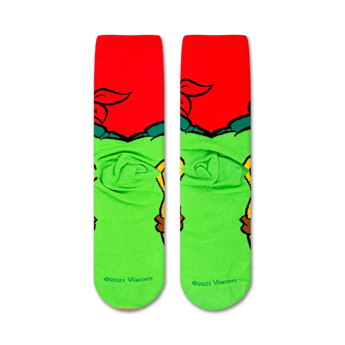 Chaussettes Tortue Ninja Raphael - Confort et Style pour Fans – Image 3