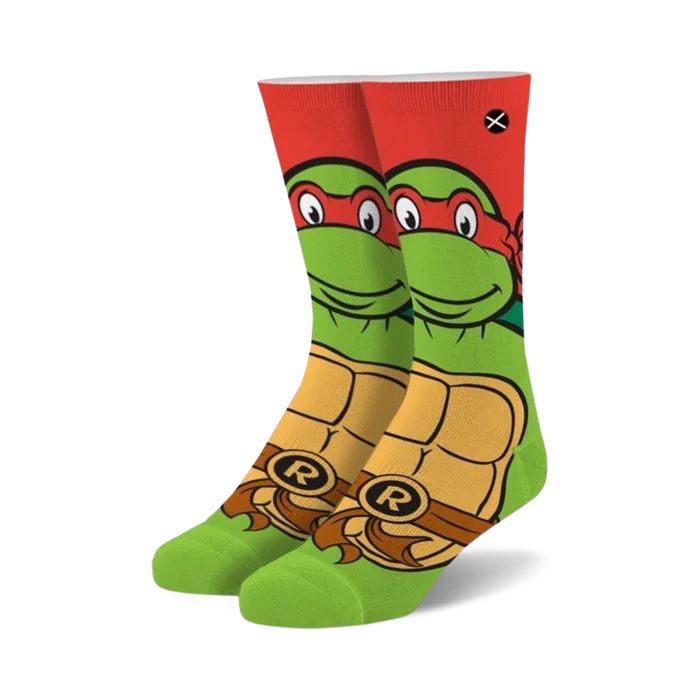 Chaussettes Tortue Ninja Raphael - Confort et Style pour Fans