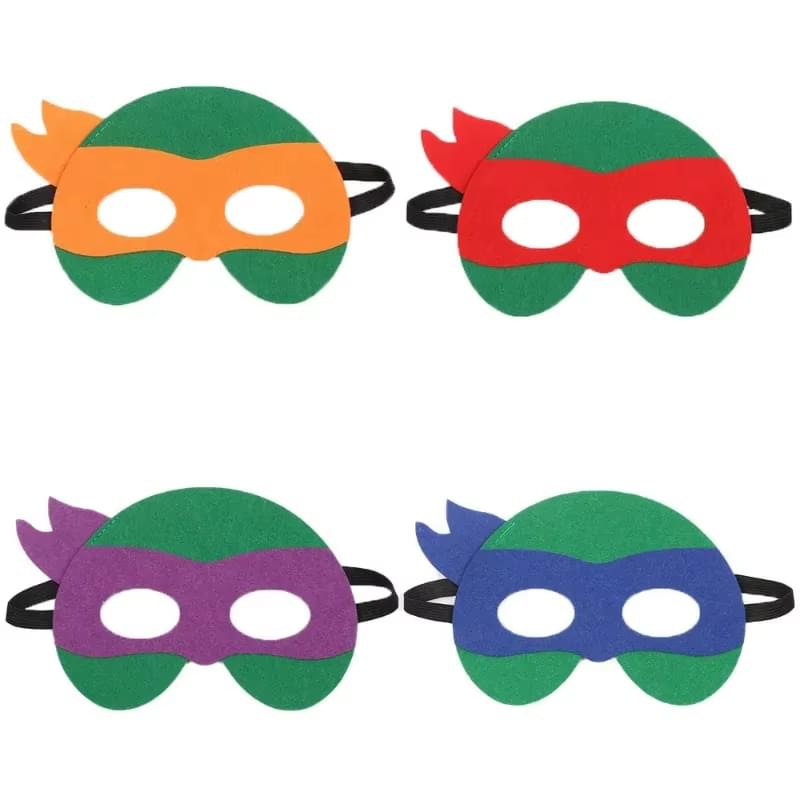 Masque Tortue Ninja Donatello Violet – Accessoire de Cosplay et Fête – Image 2